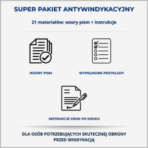 super pakiet antywindykacyjny – wzory pism, przykłady i instrukcje dla osób nękanych przez windykację