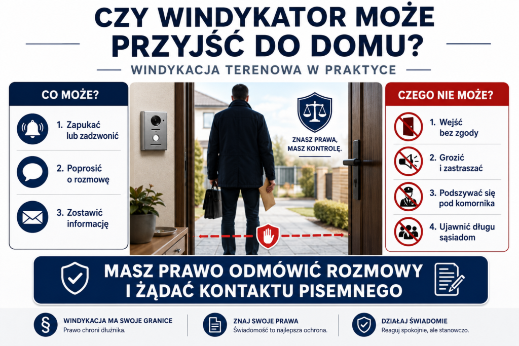 Czy windykator może przyjść do domu? Windykacja terenowa w praktyce